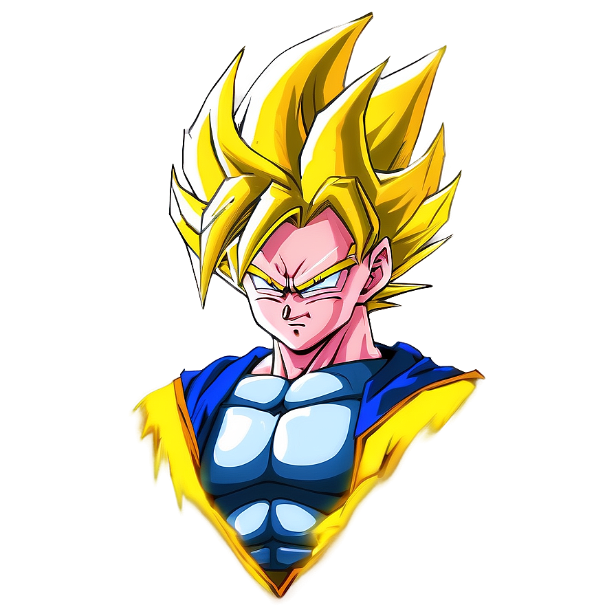 Lightning Super Saiyan Hair Png 61 PNG image