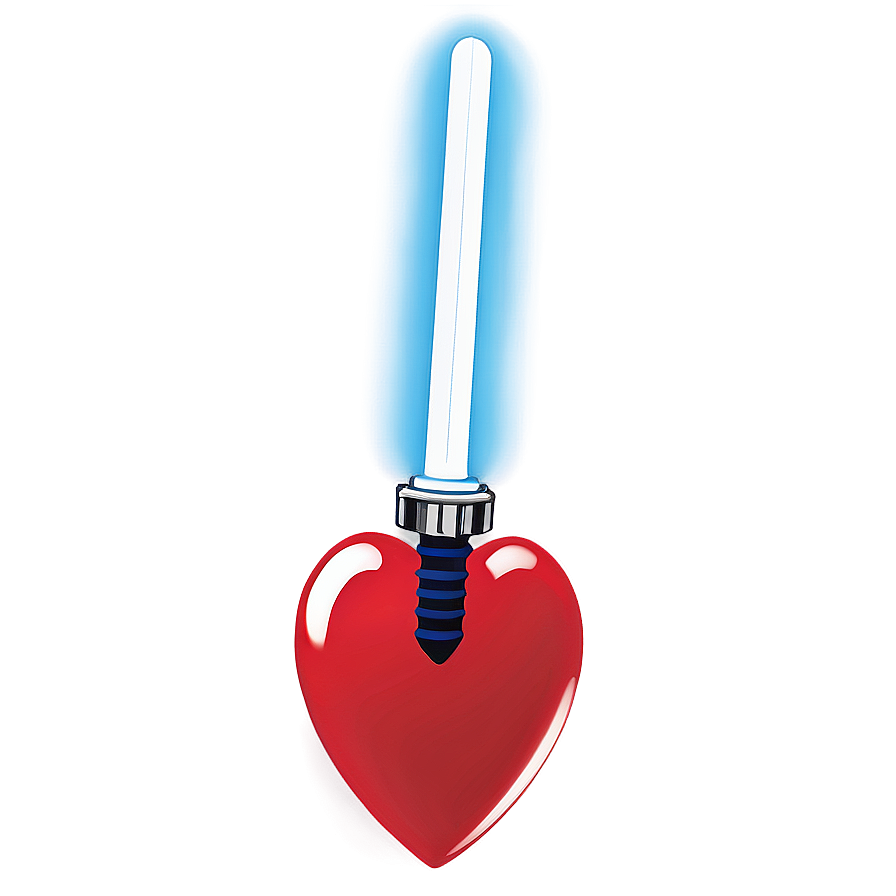 Lightsaber Through Heart Png Pfa PNG image