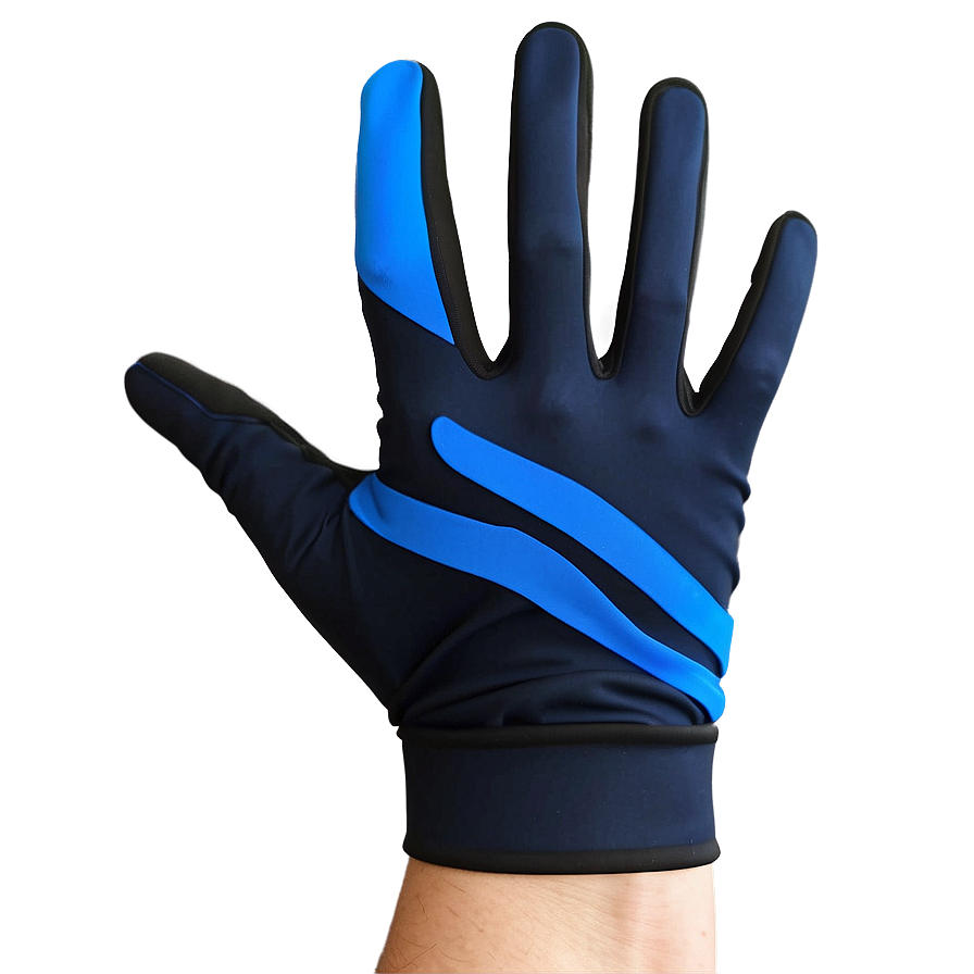 Lightweight Black Running Gloves Png 06282024 PNG image