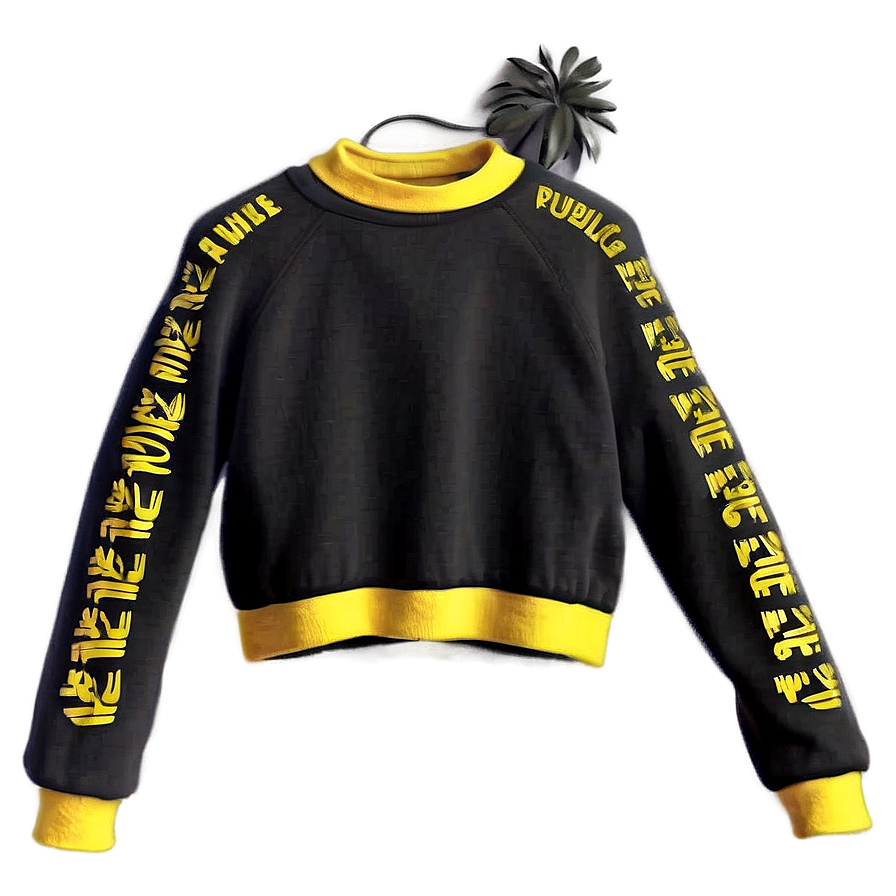 Lightweight Black Summer Sweatshirt Png 84 PNG image