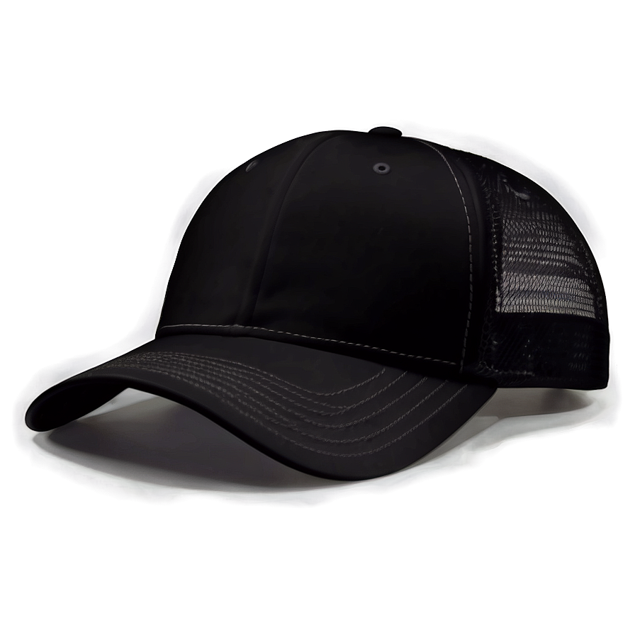 Lightweight Black Trucker Hat Png Xst14 PNG image