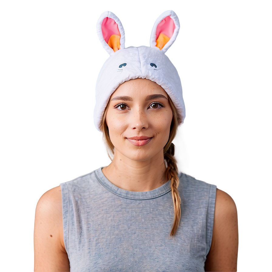 Lightweight Bunny Hat Comfortable Png Gee73 PNG image