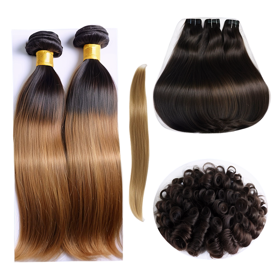 Lightweight Hair Bundles Png 06122024 PNG image