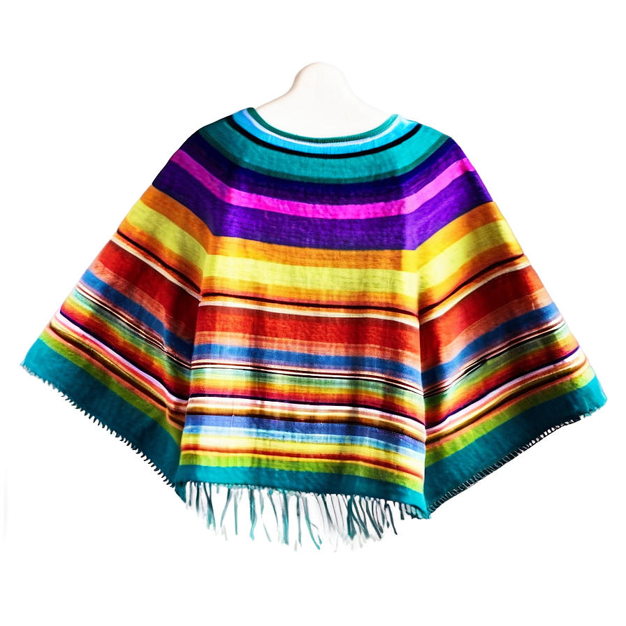 Lightweight Mexican Poncho Png Nhg9 PNG image