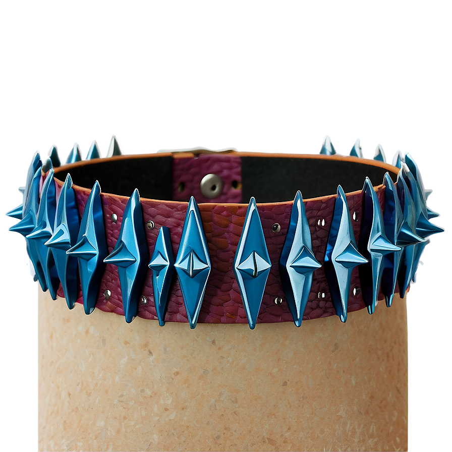 Lightweight Spiked Choker Option Png 06282024 PNG image