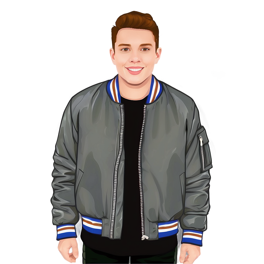 Lightweight Summer Bomber Png 06282024 PNG image