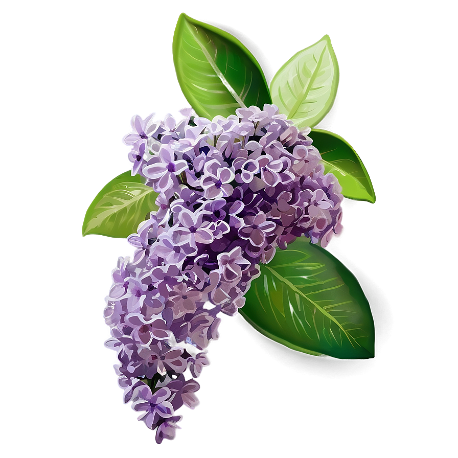 Lilac B PNG image