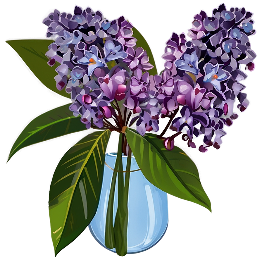 Lilac Bouquet Png Snu49 PNG image