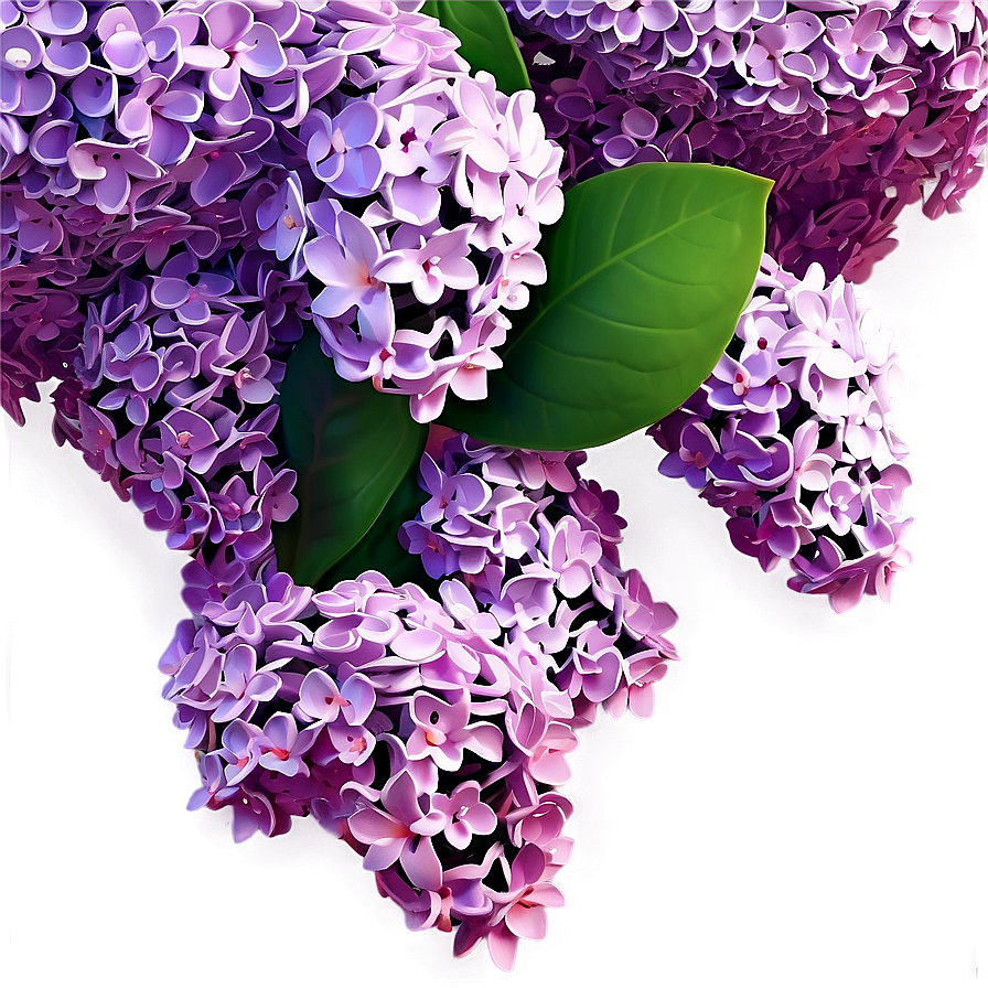 Lilac Glow Png Ink PNG image