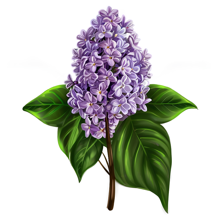 Lilac Illustration Png 06122024 PNG image