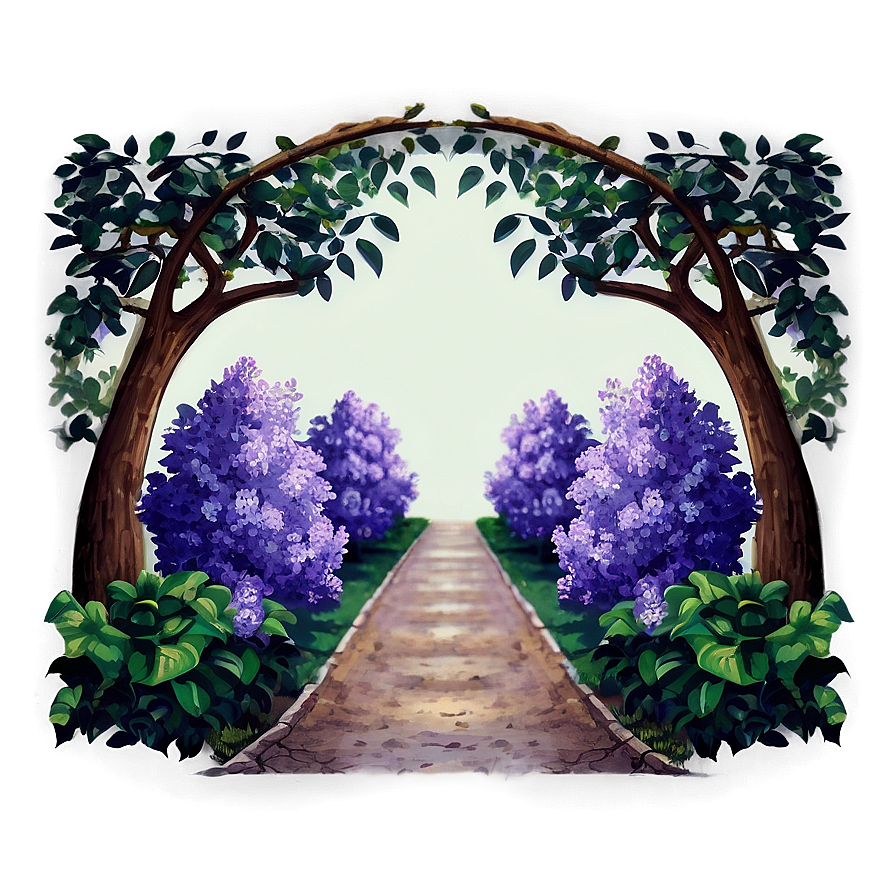 Lilac Path Png Jor PNG image