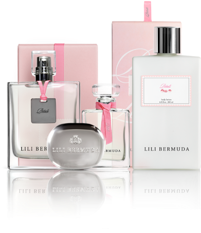 Lili Bermuda Perfume Collection PNG image