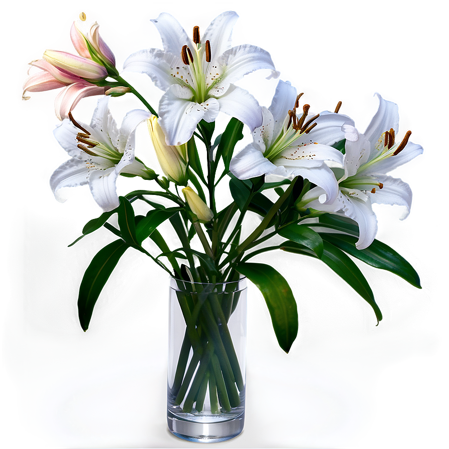 Lilies B PNG image