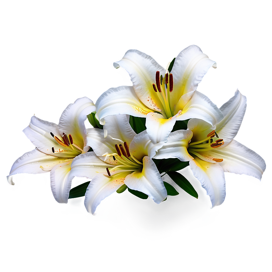 Lilies C PNG image