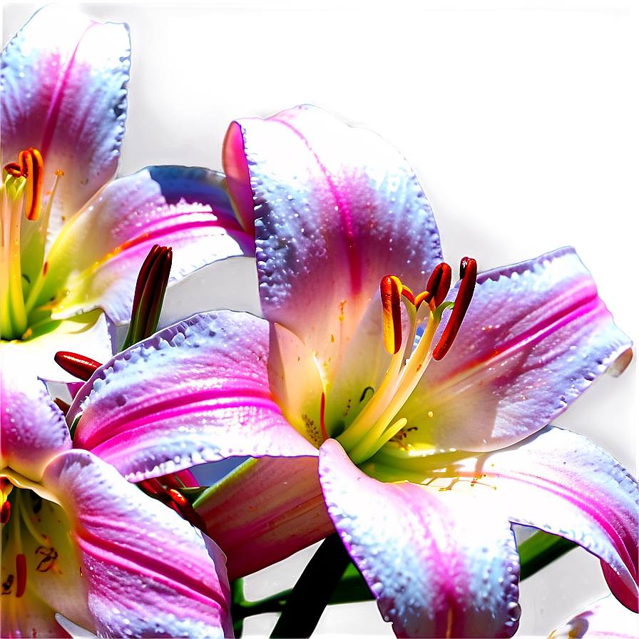 Lilies In Sunshine Png Tvb PNG image