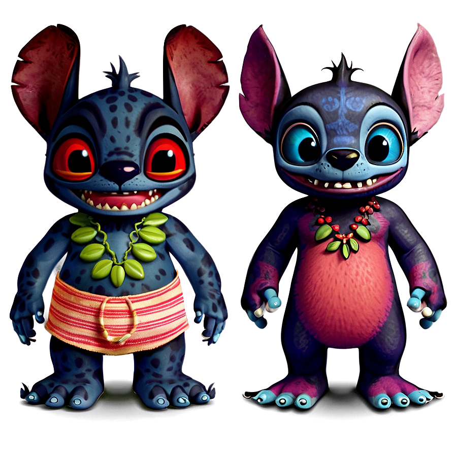 Lilo And Stitch Family Portrait Png Eoa PNG image