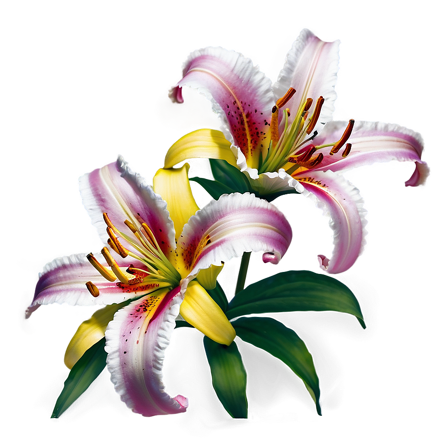 Lily Flower C PNG image