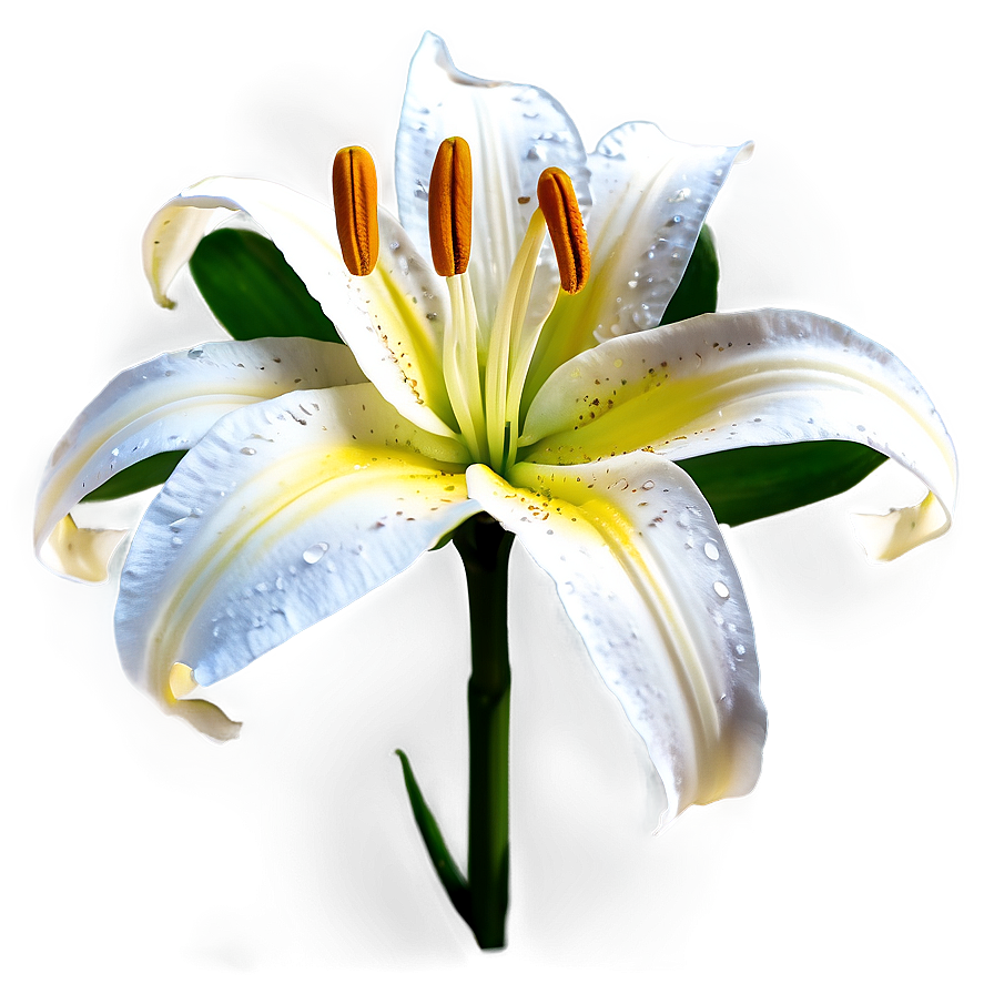 Lily Flower Sticker Png 28 PNG image