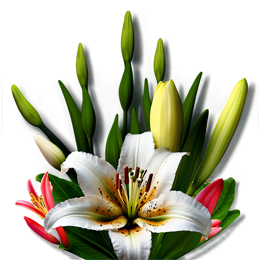 Lily Flower Wallpaper Png 82 PNG image