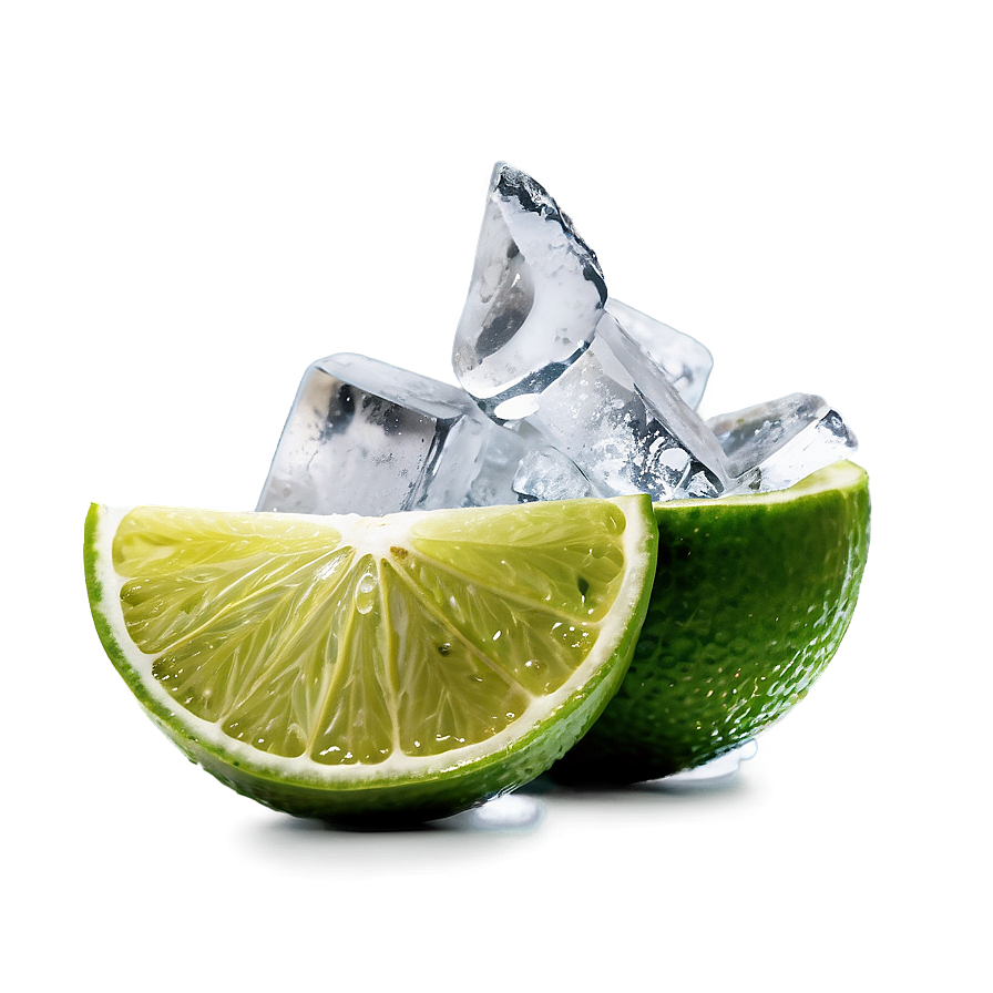 Lime And Ice Png 05242024 PNG image