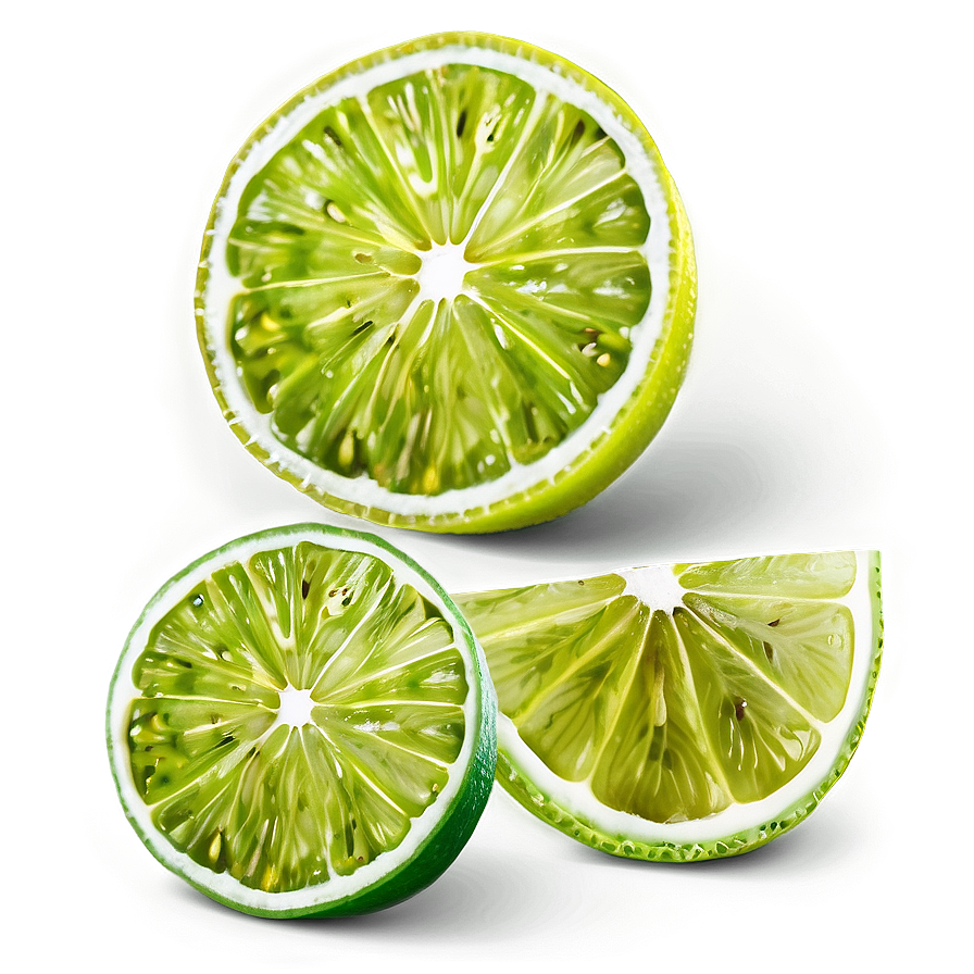 Lime Slice A PNG image