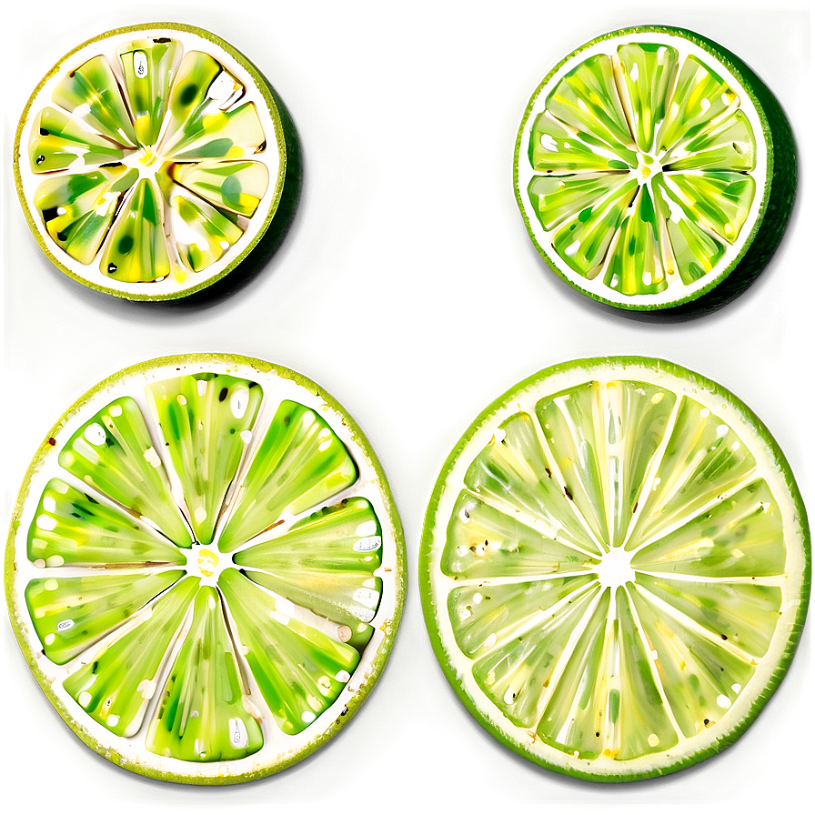 Lime Slice Pattern Png 06132024 PNG image