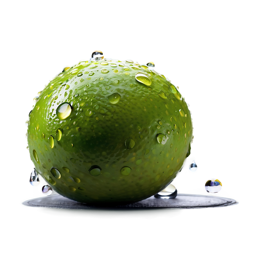 Lime With Drops Png 96 PNG image