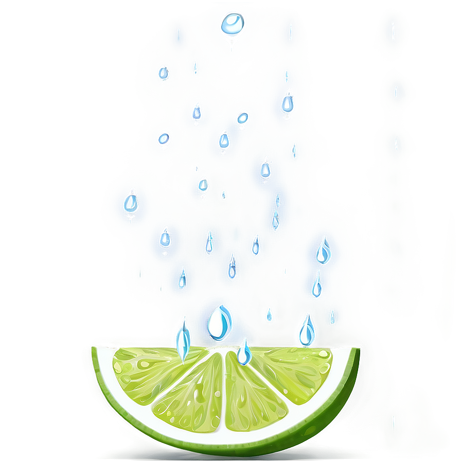 Lime With Drops Png Dqr PNG image