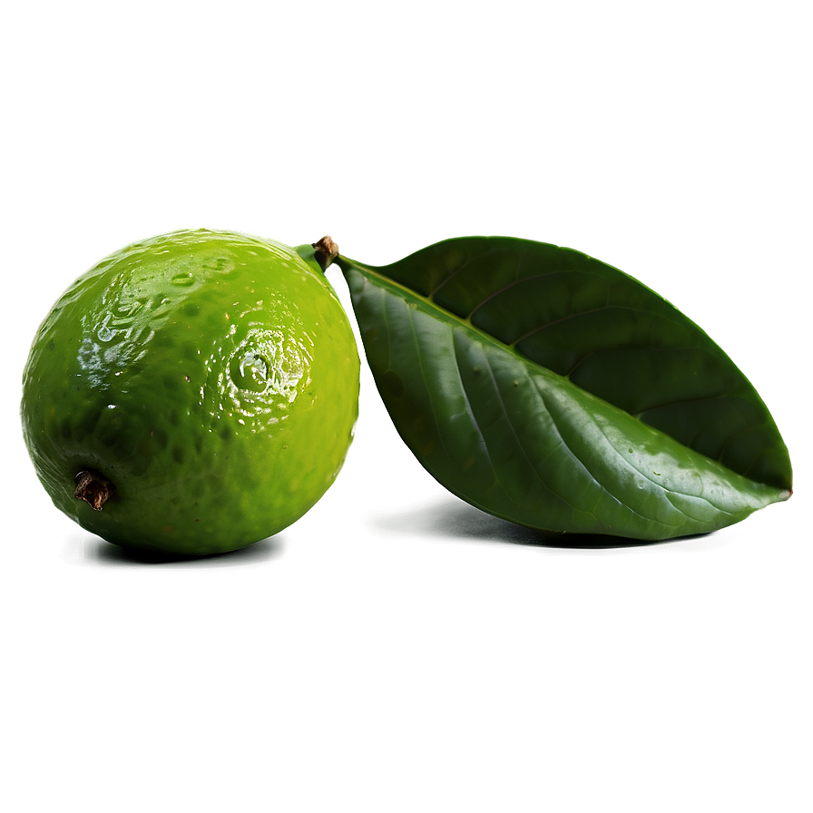 Lime With Leaf Png Ueh11 PNG image