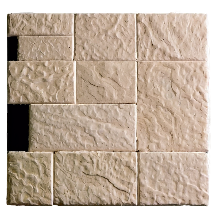 Limestone Effect Tile Floor Png 06202024 PNG image