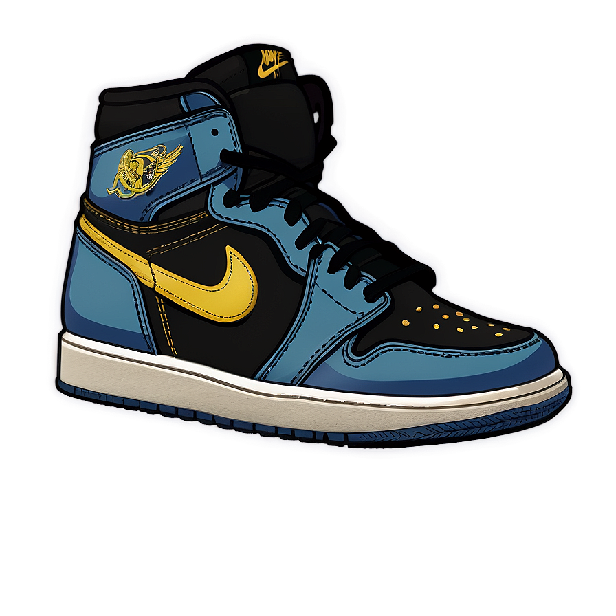 Limited Edition Air Jordan 1 Png 06202024 PNG image