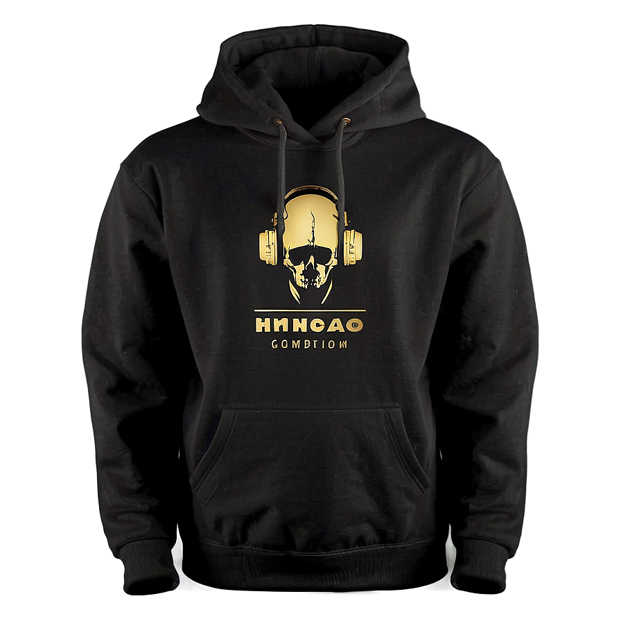 Limited Edition Black Hoodie Png Bdm36 PNG image