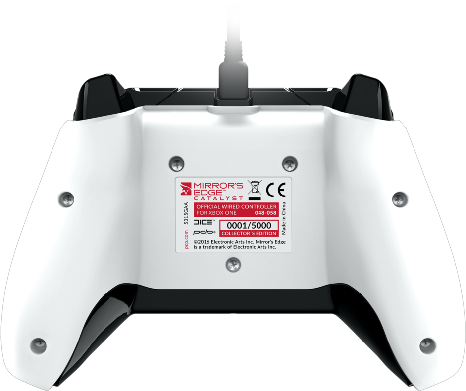 Limited Edition Mirrors Edge Controller PNG image