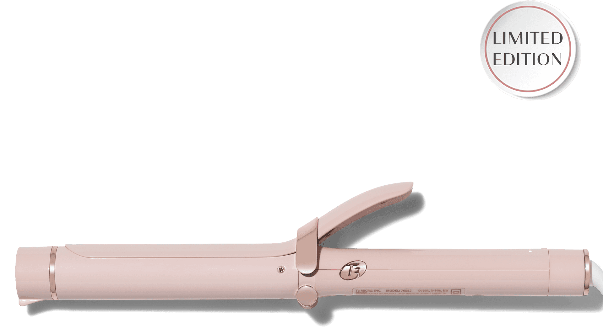 Limited Edition Pink Curling Iron PNG image
