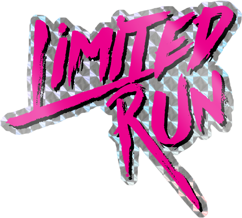 Limited Run Text Graphic PNG image