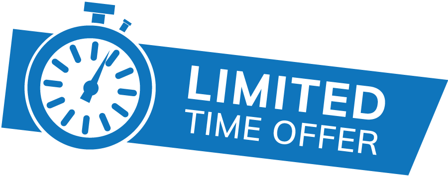 Limited Time Offer Promotion Banner PNG image