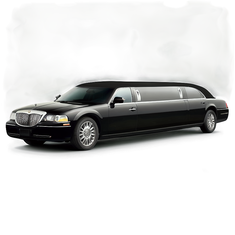 Limousine Black Car Png 06262024 PNG image