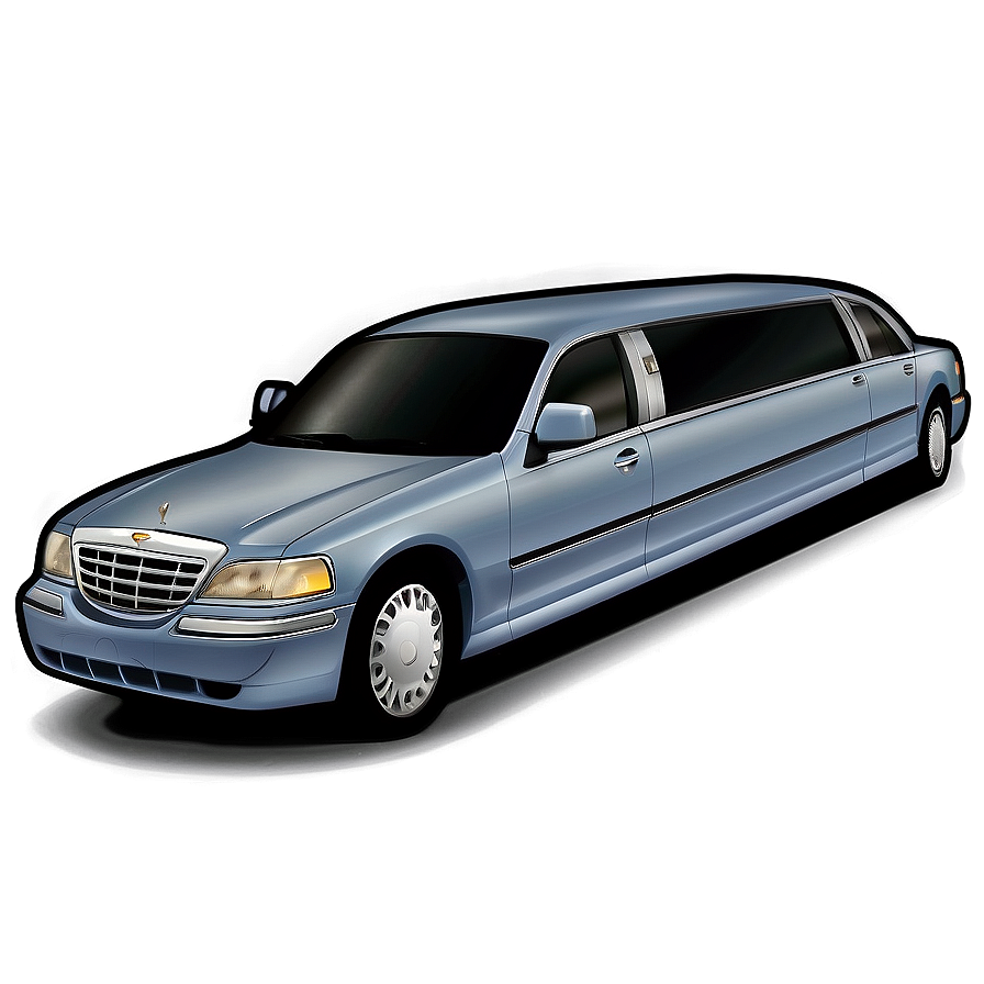 Limousine Car Vector Artwork Png Ffc53 PNG image