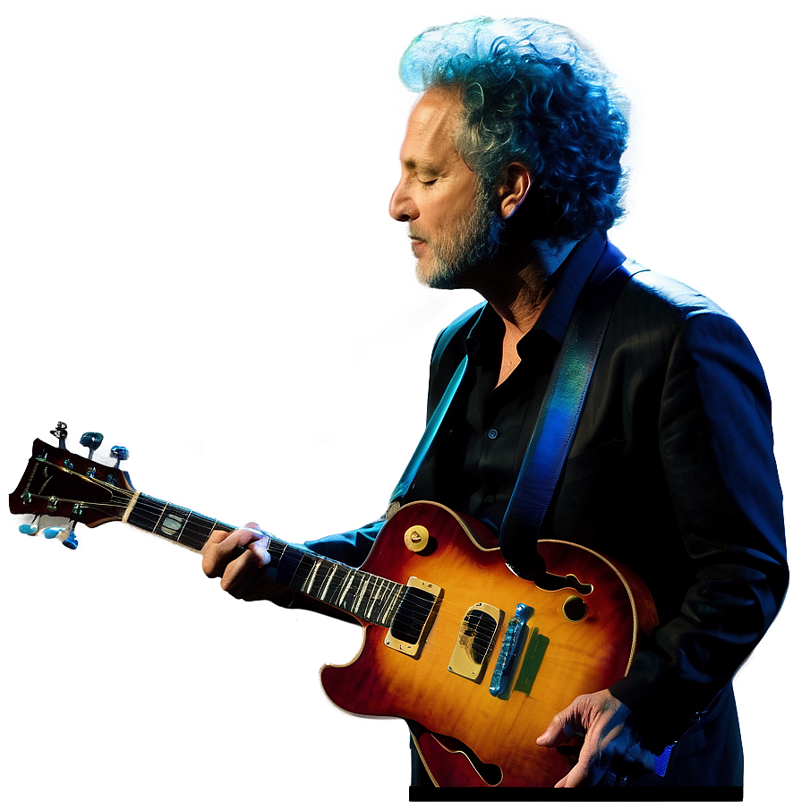 Lindsey Buckingham Guitar Png Kpy PNG image