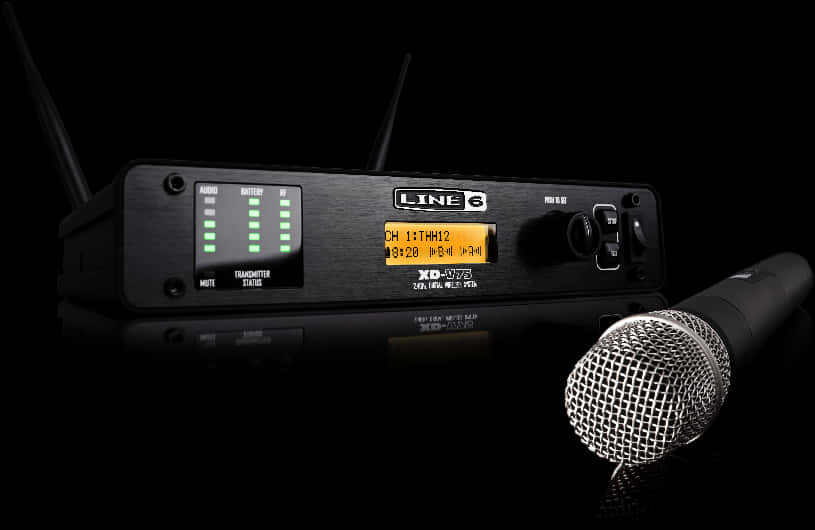 Line6 Wireless Microphone System PNG image