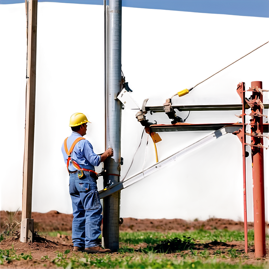 Lineman Electrical Repairs Png Bmx68 PNG image