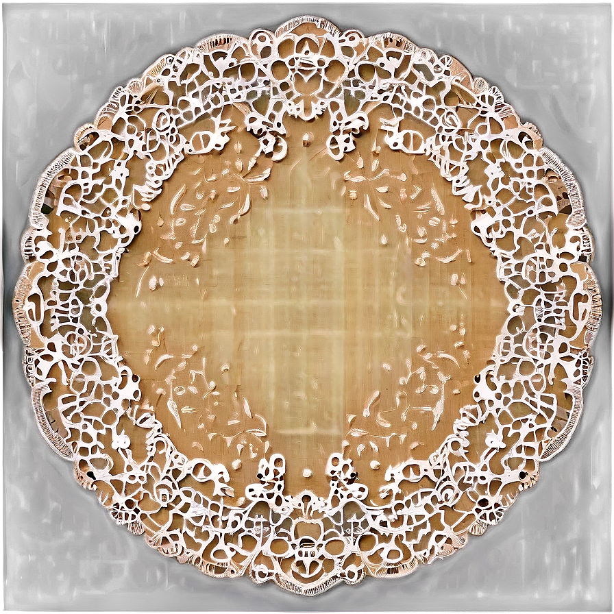 Linen Doily Texture Png 06122024 PNG image