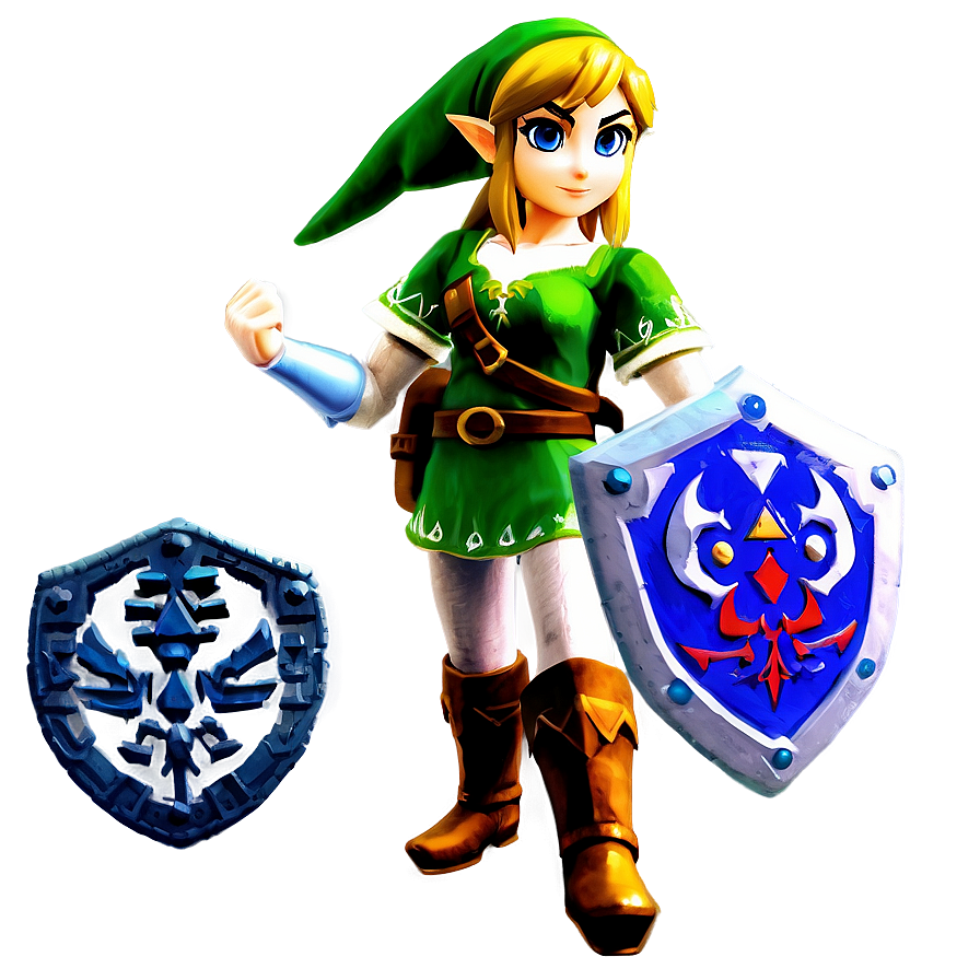 Link And Zelda Png 05212024 PNG image