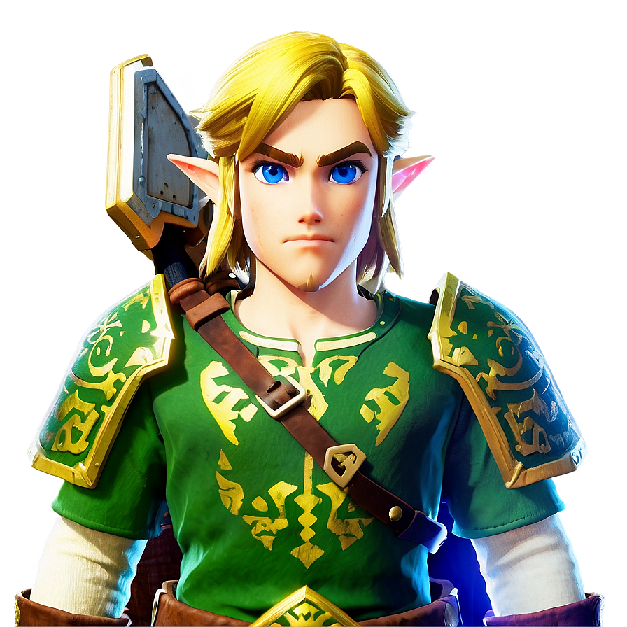 Link In Botw Armor Png 05212024 PNG image