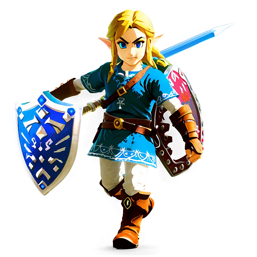 Link In Botw Armor Png 05212024 PNG image