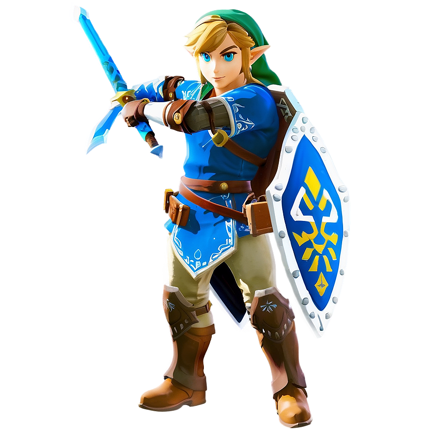 Link In Botw Armor Png Vbl71 PNG image