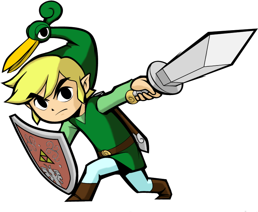 Link Readyfor Battle PNG image