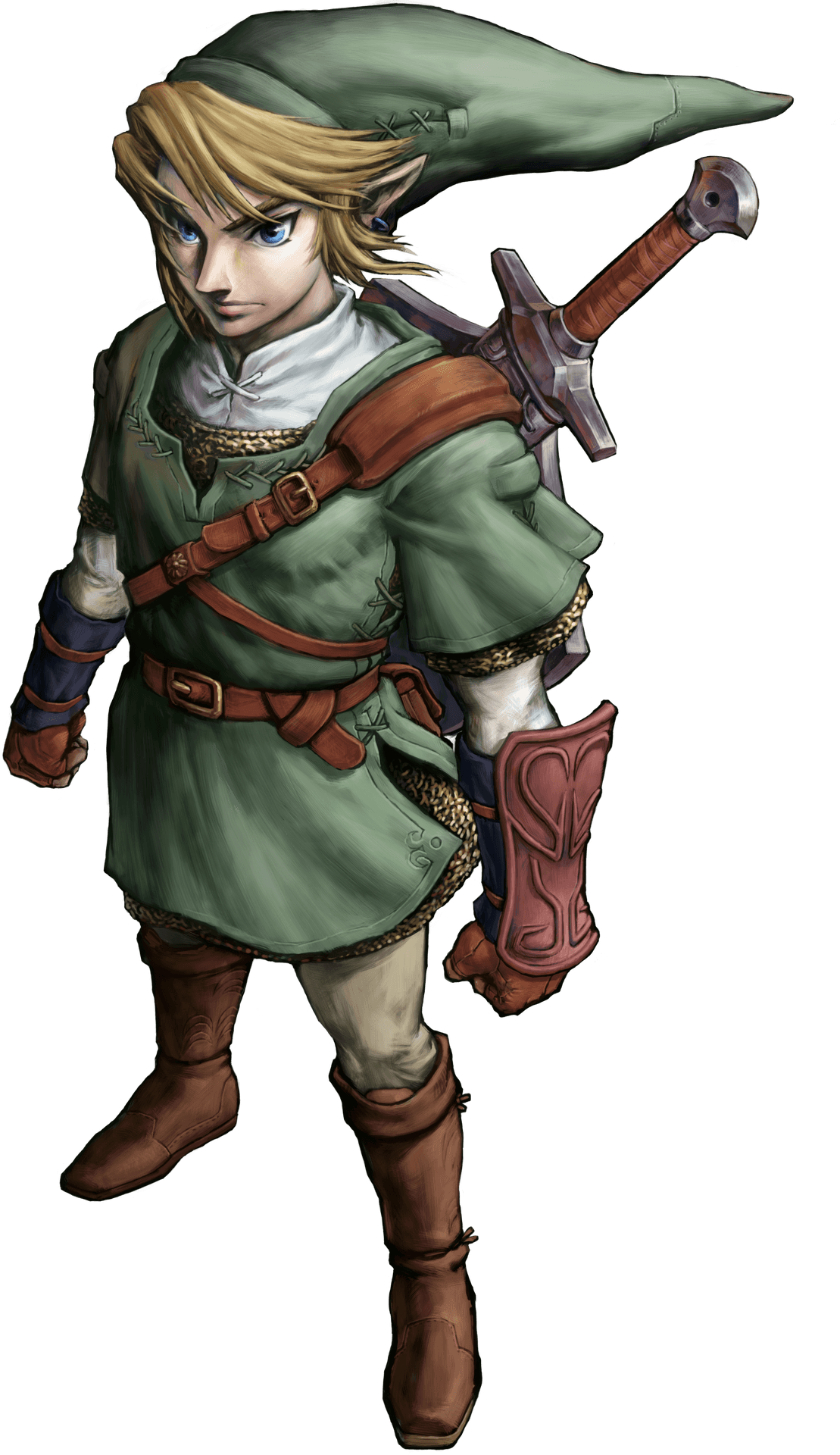 Link Twilight Princess Artwork PNG image