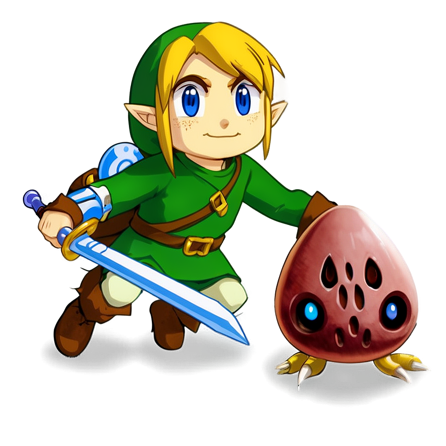 Link With Korok Png 93 PNG image