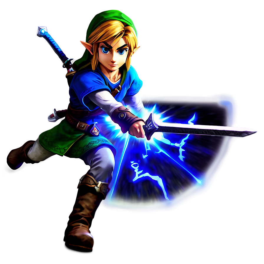 Link With Master Sword Png Lei90 PNG image